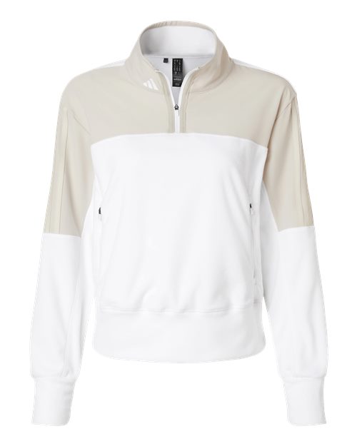 Women's Fleece Quarter-Zip Pullover | USA Decoration