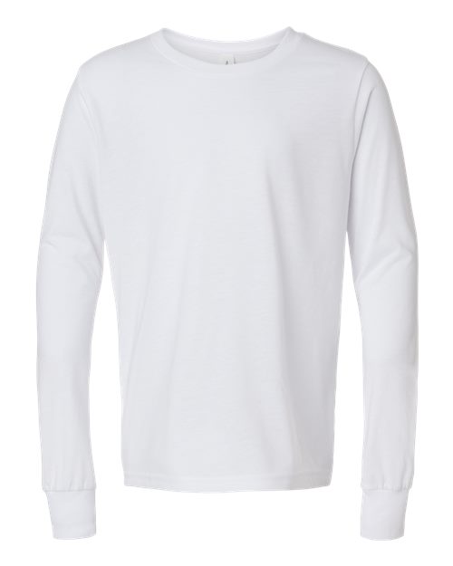 Youth Triblend Long Sleeve Tee | USA Decoration