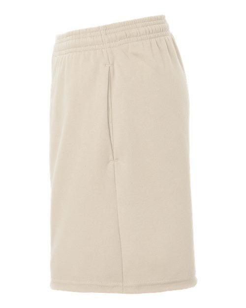 Women's Cutoff Fleece Shorts | USA Decoration