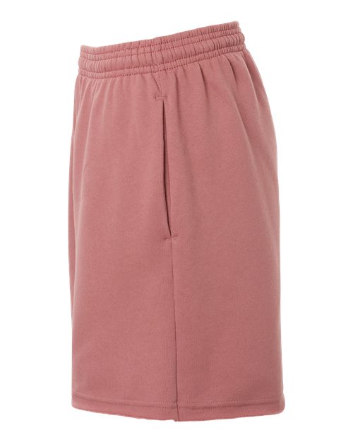 Women's Cutoff Fleece Shorts | USA Decoration