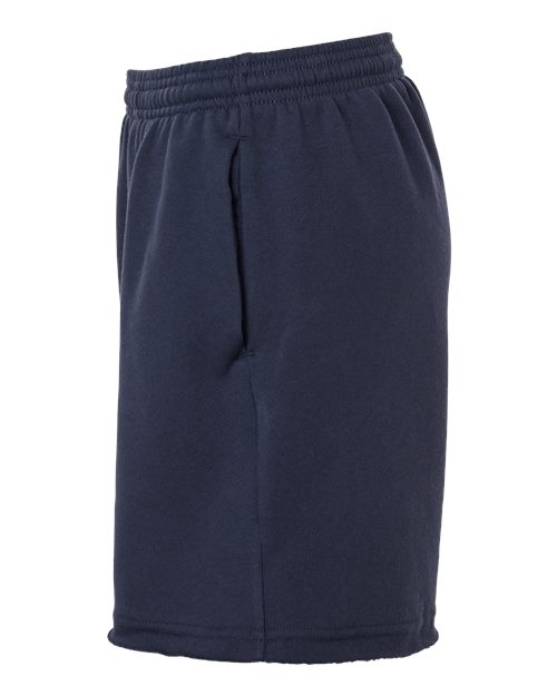 Women's Cutoff Fleece Shorts | USA Decoration