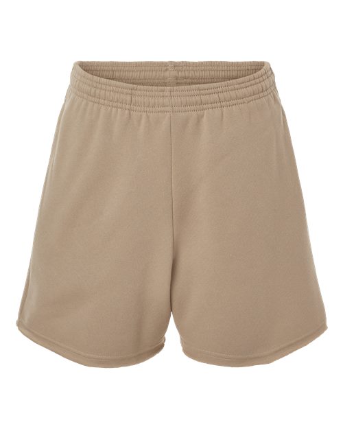 Women's Cutoff Fleece Shorts | USA Decoration