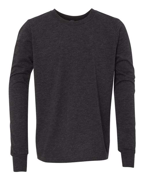 Youth Triblend Long Sleeve Tee | USA Decoration