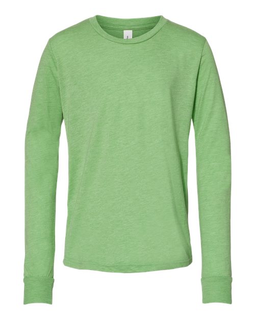 Youth Triblend Long Sleeve Tee | USA Decoration