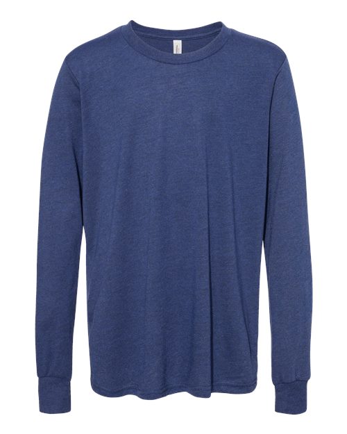 Youth Triblend Long Sleeve Tee | USA Decoration