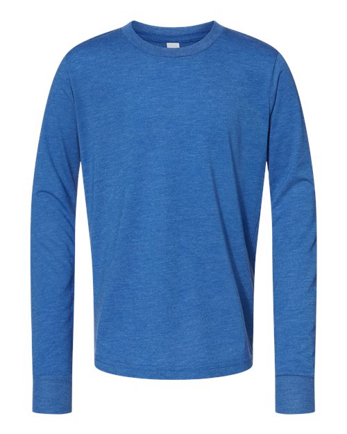 Youth Triblend Long Sleeve Tee | USA Decoration