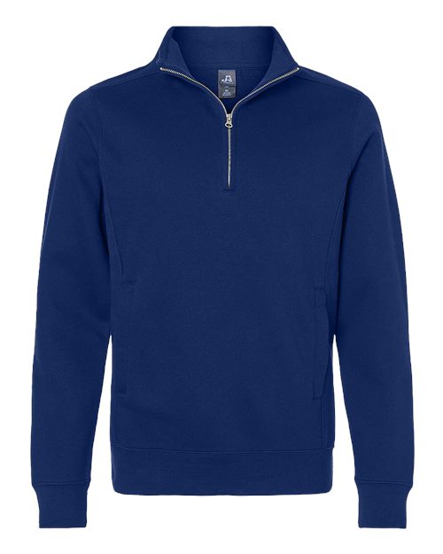 Heavyweight Fleece Quarter-Zip Sweatshirt | USA Decoration