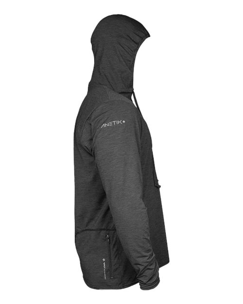 Low Pro Tech Hooded Long Sleeve T-Shirt | USA Decoration