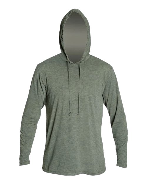 Low Pro Tech Hooded Long Sleeve T-Shirt | USA Decoration