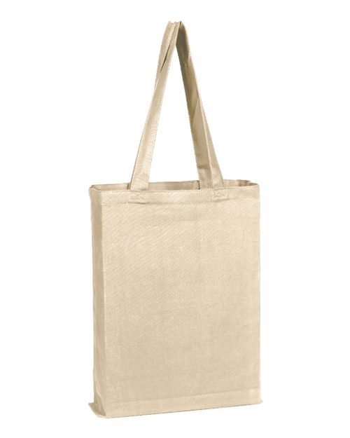 Canvas Gusset Promotional Tote | USA Decoration