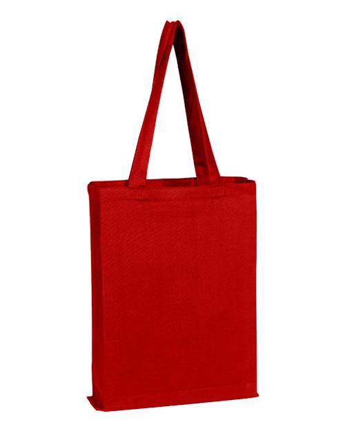 Canvas Gusset Promotional Tote | USA Decoration
