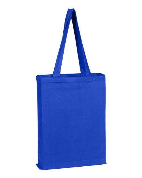 Canvas Gusset Promotional Tote | USA Decoration