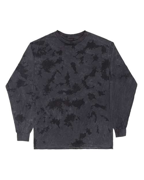 Crush Tie-Dyed Long Sleeve T-Shirt | USA Decoration