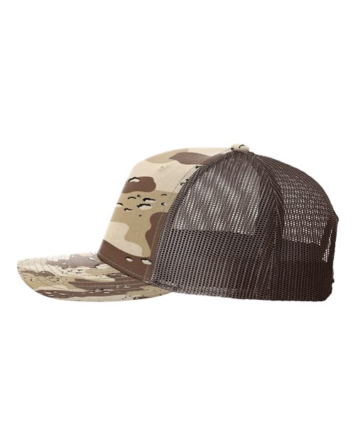 Five-Panel Printed Trucker Cap | USA Decoration