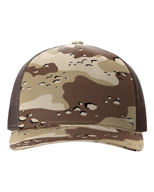 Five-Panel Printed Trucker Cap | USA Decoration