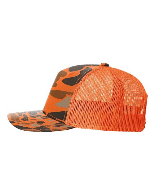 Five-Panel Printed Trucker Cap | USA Decoration