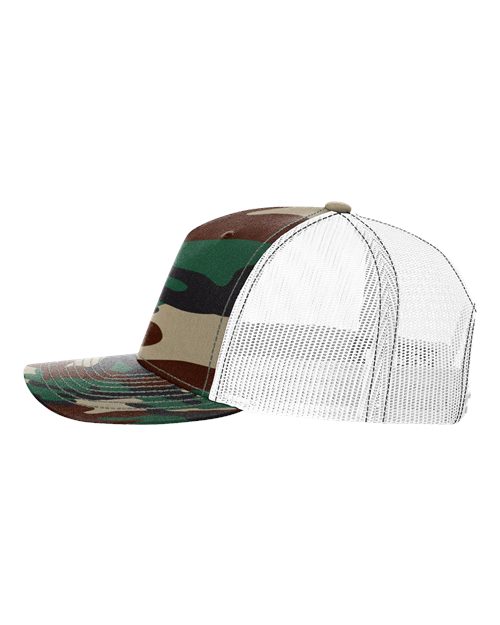 Five-Panel Printed Trucker Cap | USA Decoration
