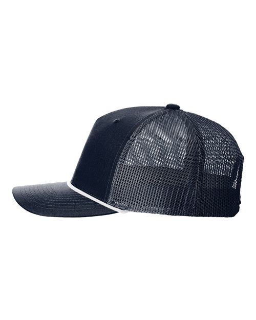 Five-Panel Trucker with Rope Cap | USA Decoration