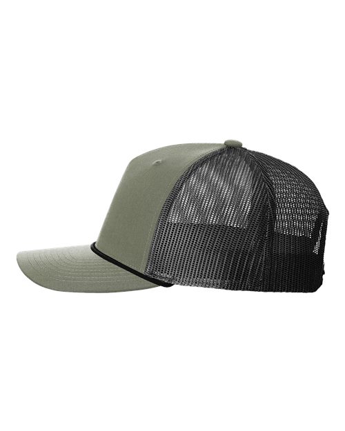 Five Panel Trucker with Rope Cap | USA Decoration