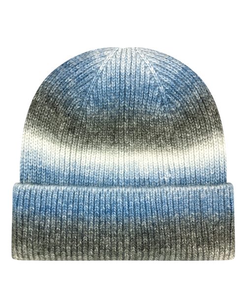 Tie-Dyed Ribbed Beanie | USA Decoration