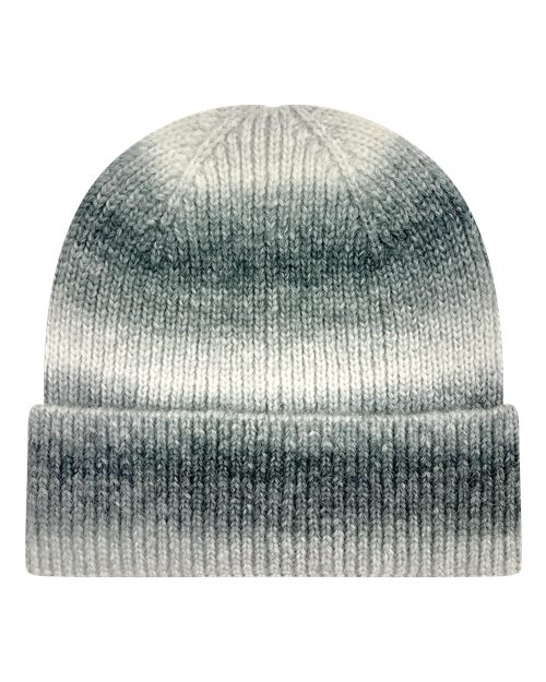 Tie-Dyed Ribbed Beanie | USA Decoration