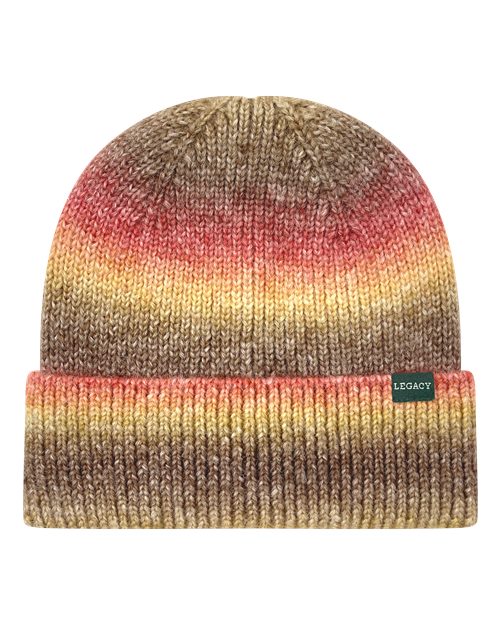 Tie-Dyed Ribbed Beanie | USA Decoration