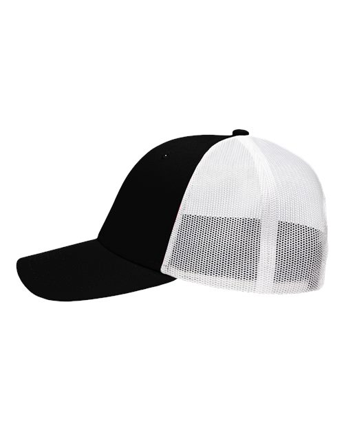 Traditional Lo-Pro Mesh Back Trucker Fit Cap | USA Decoration