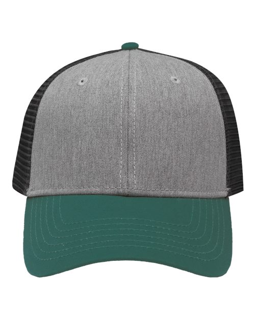 Traditional Lo-Pro Mesh Back Trucker Fit Cap | USA Decoration
