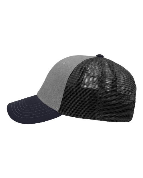 Traditional Lo-Pro Mesh Back Trucker Fit Cap | USA Decoration