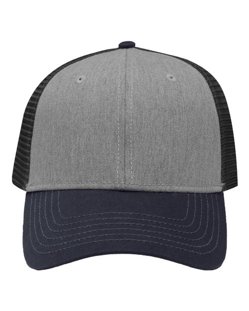 Traditional Lo-Pro Mesh Back Trucker Fit Cap | USA Decoration