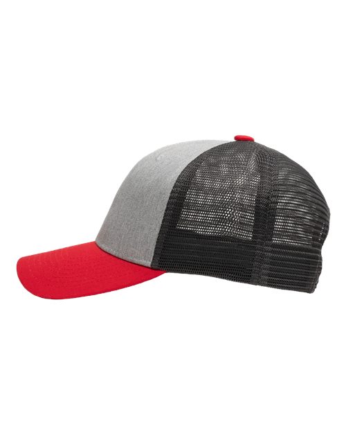 Traditional Lo-Pro Mesh Back Trucker Fit Cap | USA Decoration