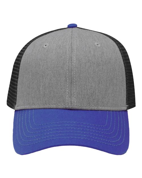 Traditional Lo-Pro Mesh Back Trucker Fit Cap | USA Decoration
