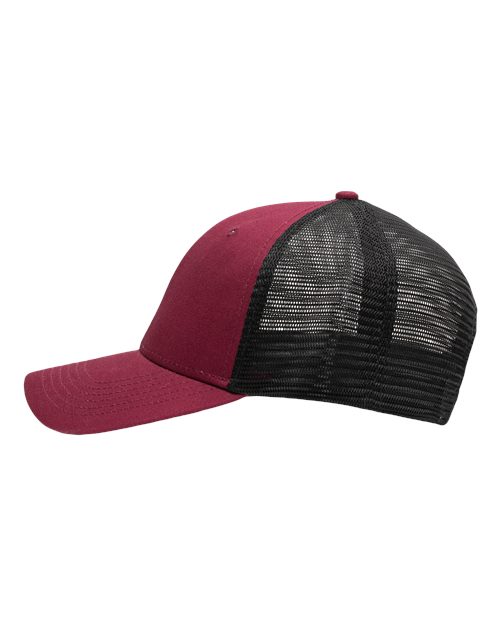 Traditional Lo-Pro Mesh Back Trucker Fit Cap | USA Decoration