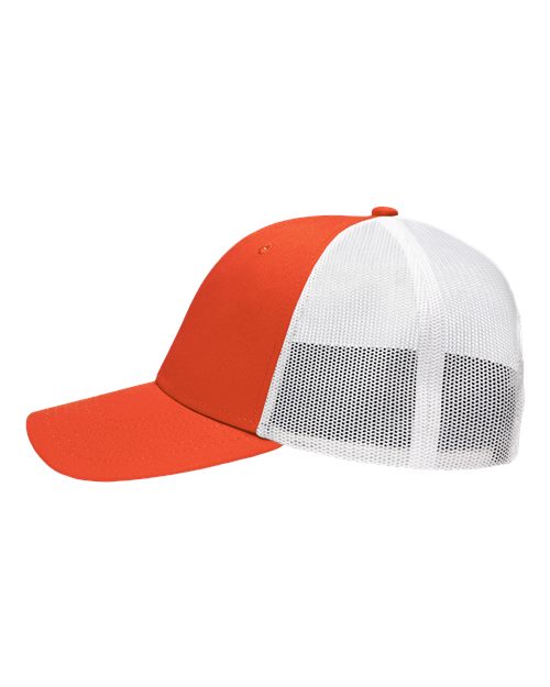 Traditional Lo-Pro Mesh Back Trucker Fit Cap | USA Decoration