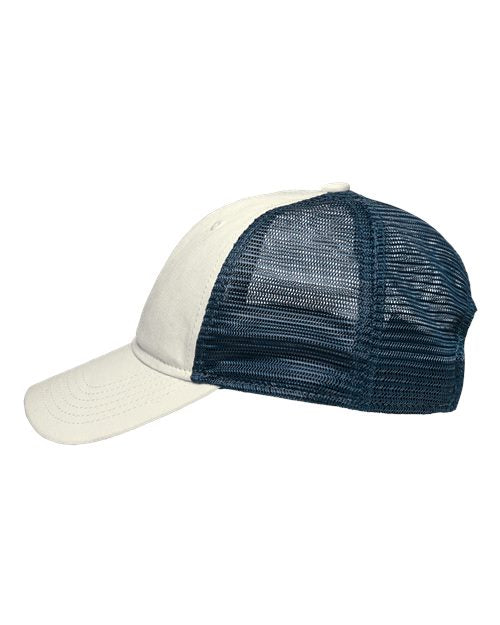 Traditional Lo-Pro Mesh Back Trucker Fit Cap | USA Decoration
