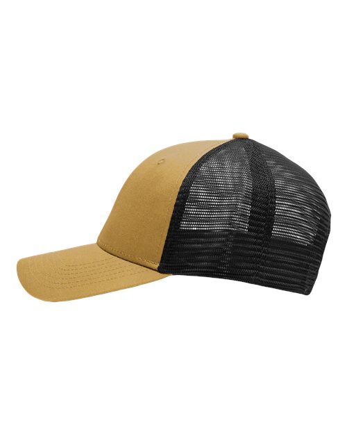 Traditional Lo-Pro Mesh Back Trucker Fit Cap | USA Decoration