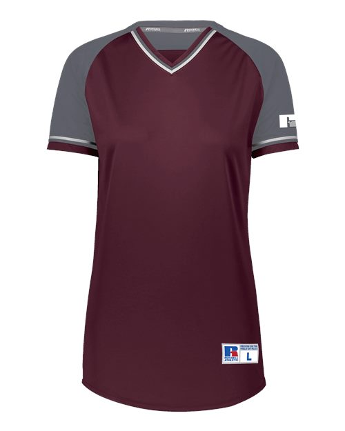 Women's Classic V-Neck Jersey | USA Decoration