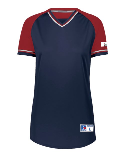 Women's Classic V-Neck Jersey | USA Decoration