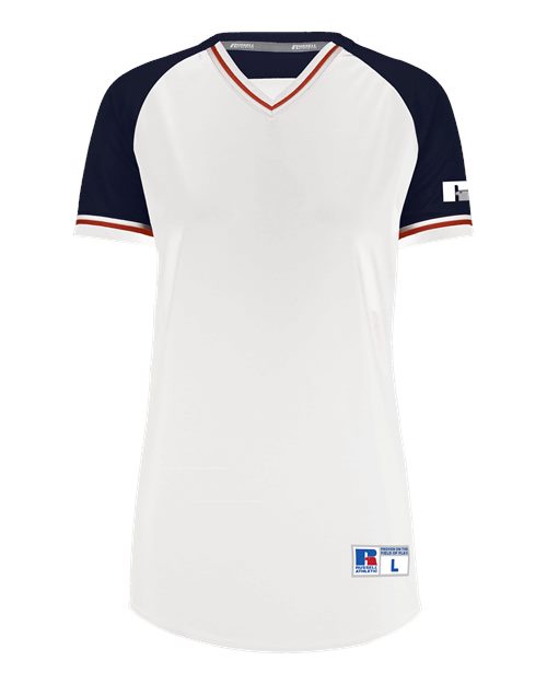 Women's Classic V-Neck Jersey | USA Decoration