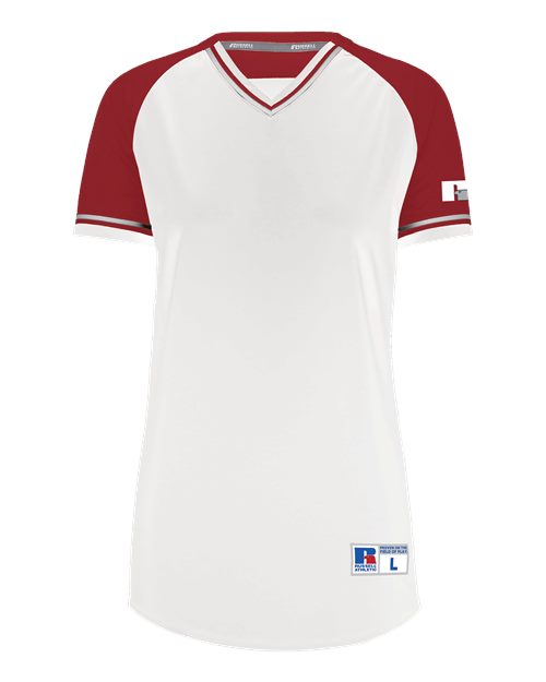 Women's Classic V-Neck Jersey | USA Decoration