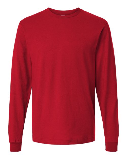 Fine Jersey Long Sleeve T-Shirt | USA Decoration