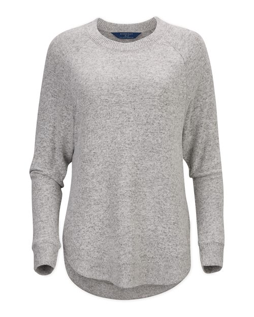 Women's Cuddle Oversize Crew Pullover | USA Decoration
