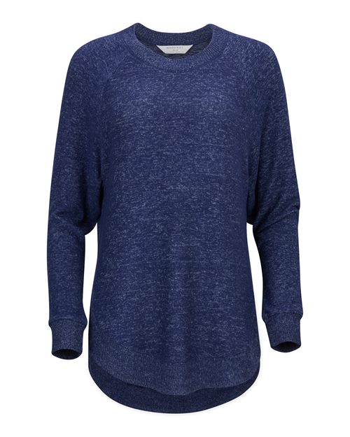 Women's Cuddle Oversize Crew Pullover | USA Decoration