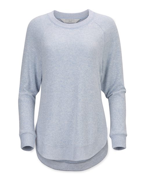 Women's Cuddle Oversize Crew Pullover | USA Decoration
