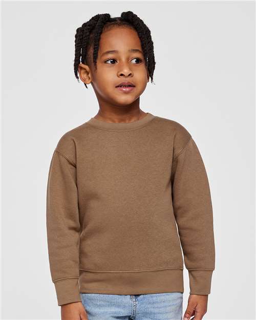 Toddler Fleece Crewneck Sweatshirt | USA Decoration