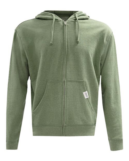 Full-Zip Hooded Sweatshirt | USA Decoration