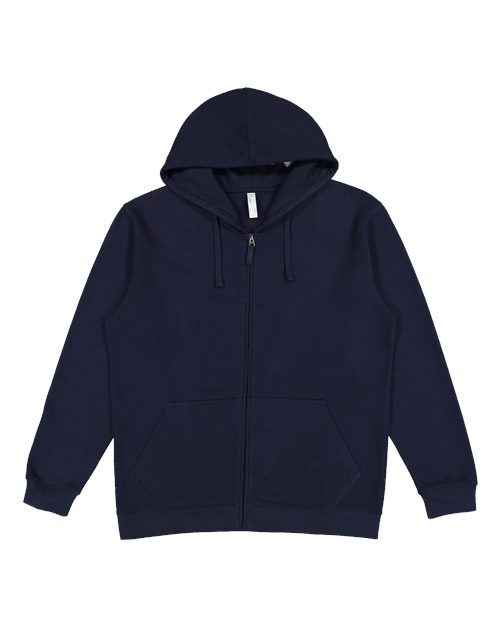 Full-Zip Fleece Hoodie | USA Decoration