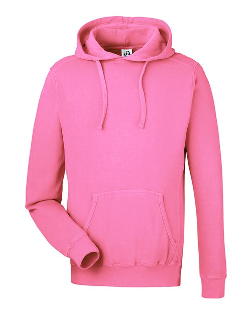 Pigment-Dyed Fleece Hooded Sweatshirt | USA Decoration
