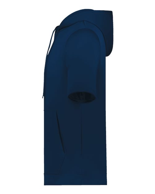 Fleece Short Sleeve Hooded Pullover | USA Decoration