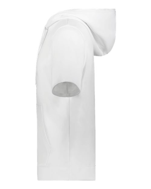 Fleece Short Sleeve Hooded Pullover | USA Decoration